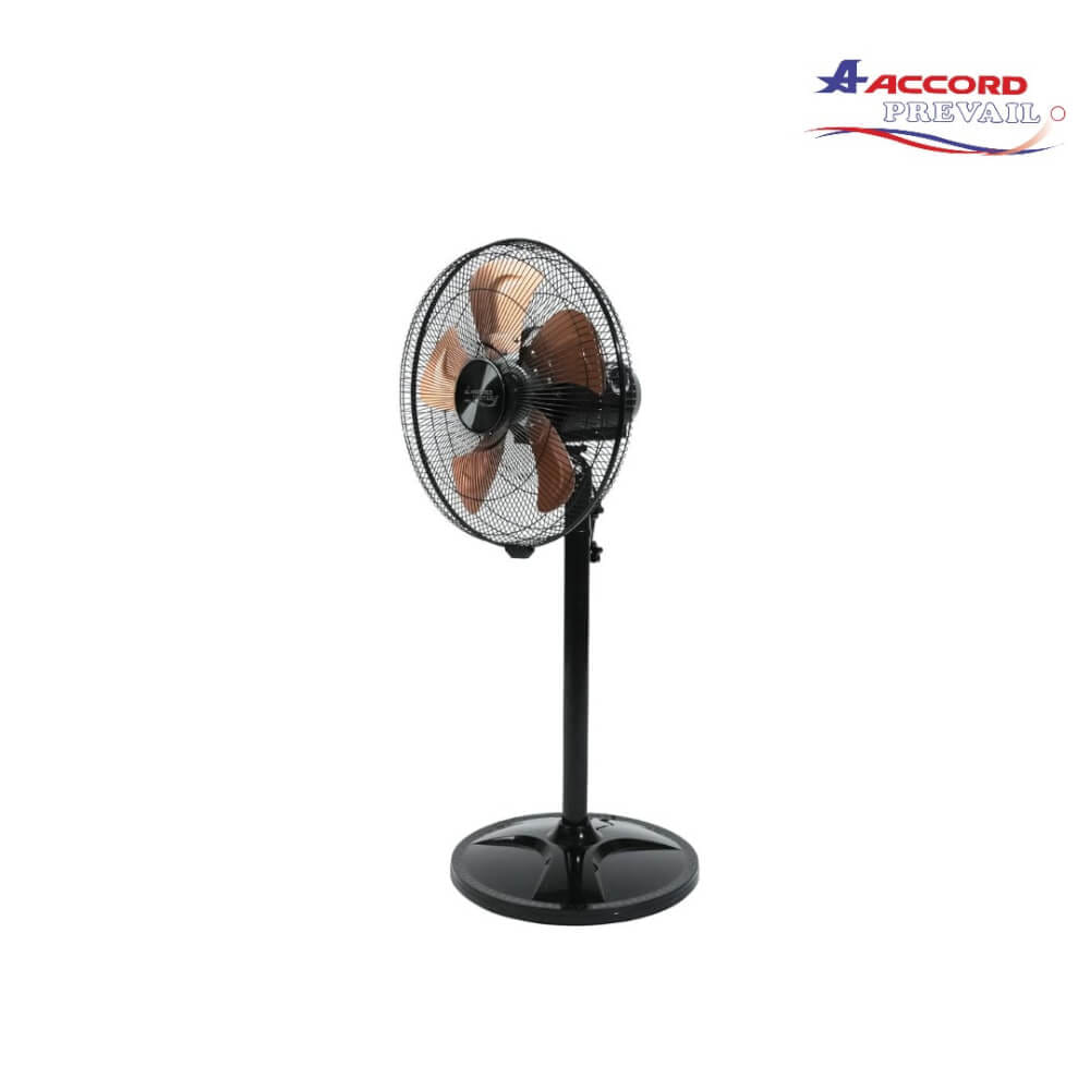 พัดลมตั้งพื้น ACCORD PREVAIL AC-16-40 HP สีดำ